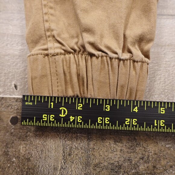 Ring of Fire stretch twill joggers men's medium tan - Picture 9 of 11